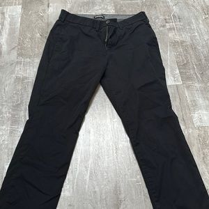 Express black chinos